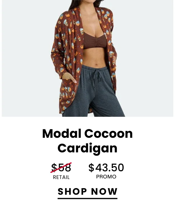 Modal Cocoon Cardigan