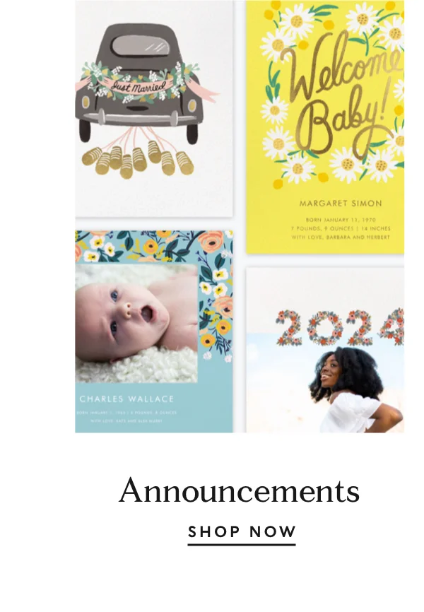 Annoucements