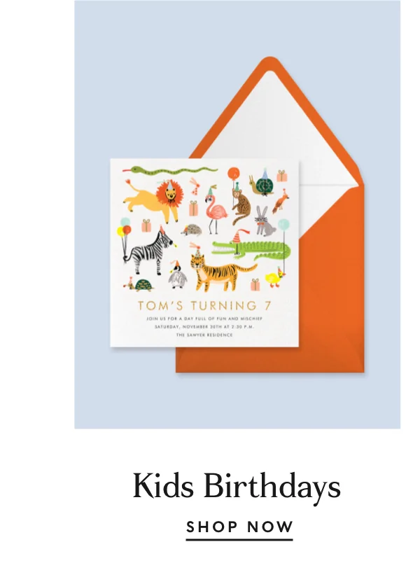 Kids Birthdays