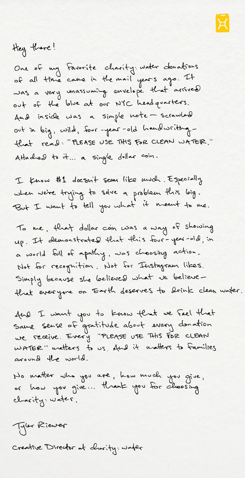 Listen to Tyler read his letter below
