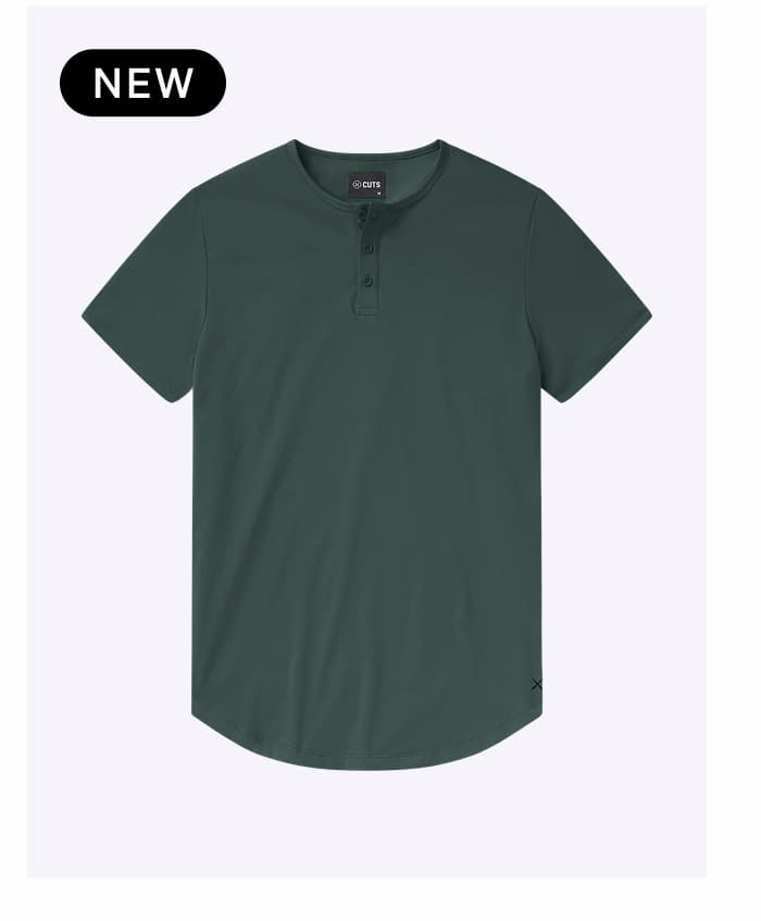 AO Henley Curve-Hem