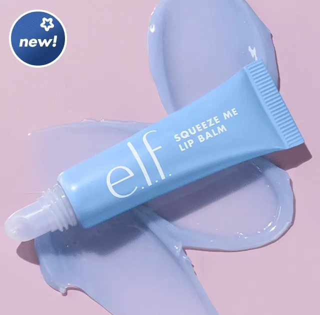 NEW squeeze me lip balm is berry you. NEW squeeze me lip balm is berry you.