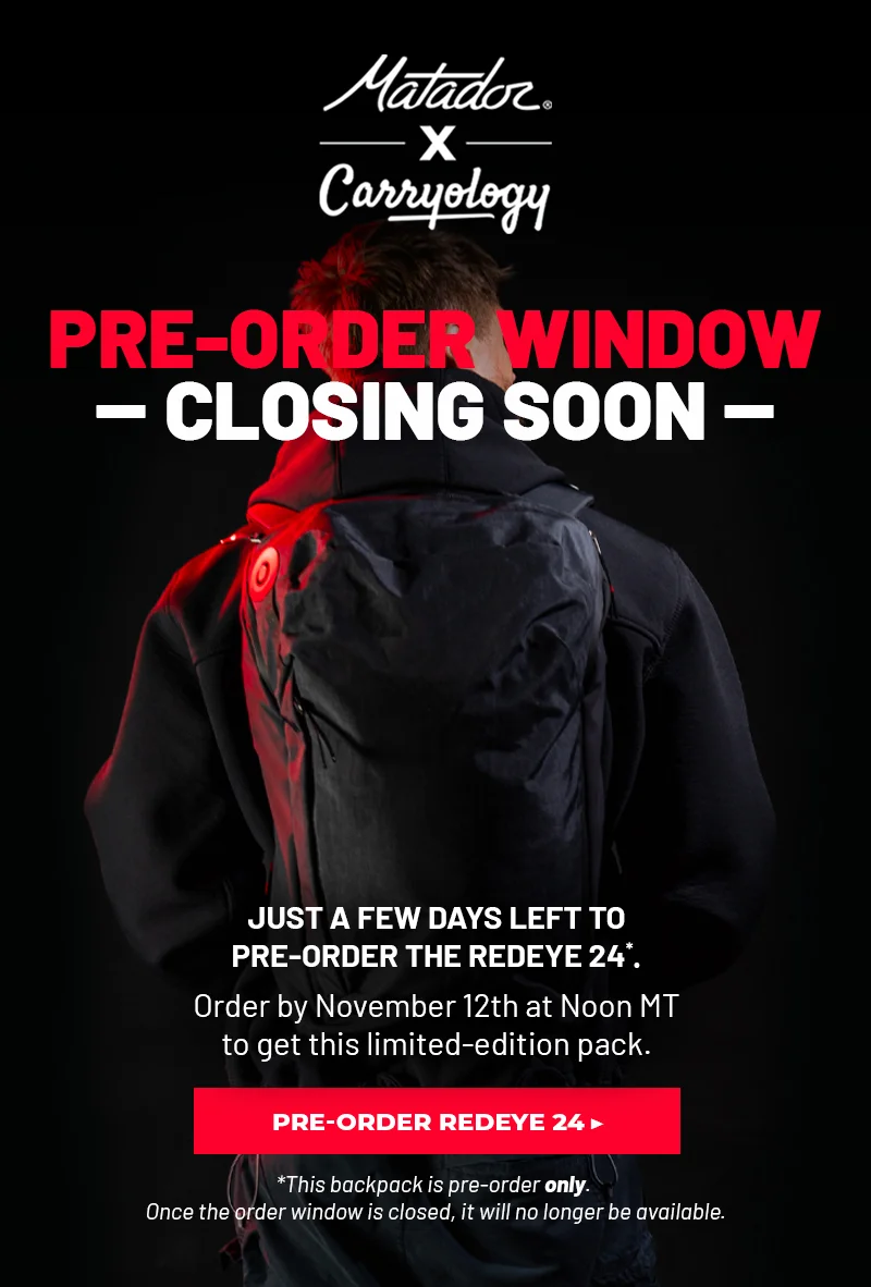 Pre-order window, closing soon. Pre-order Redeye 24