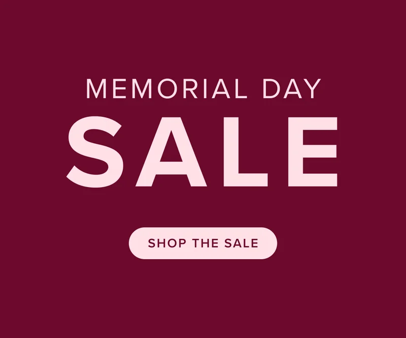 Memorial Day Sale: shop now!