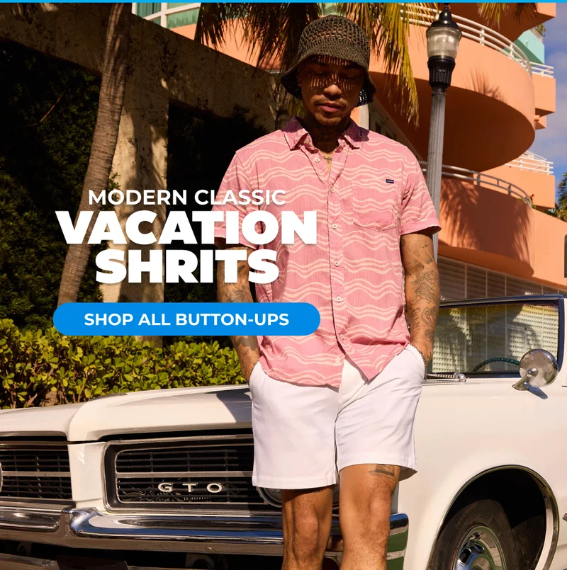 MODERN CLASSIC VACATION SHIRTS: Shop Now