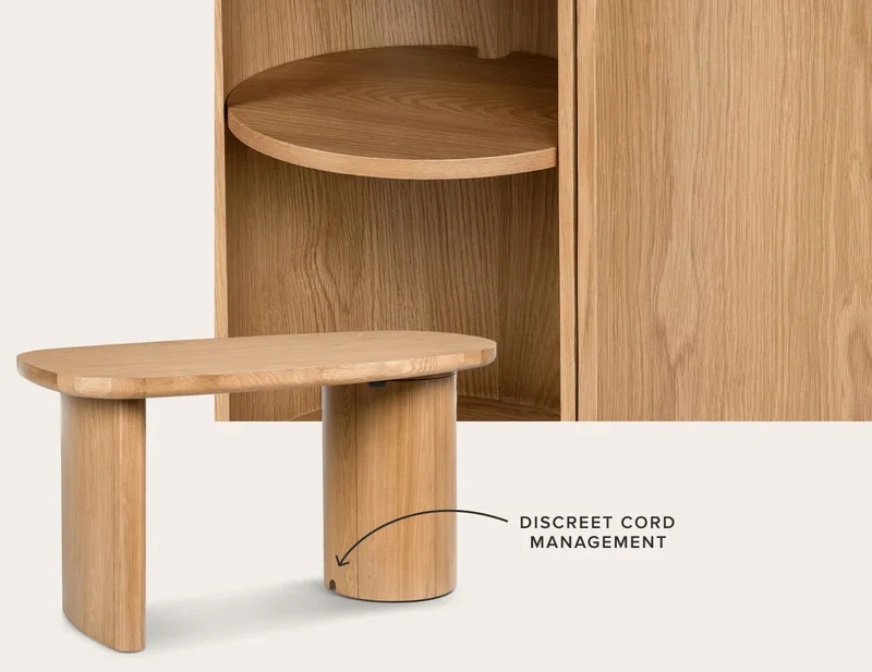 Shop the Baarlo Desk in Oak.