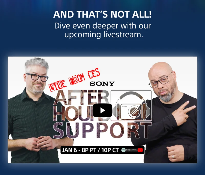 AND THAT'S NOT ALL | Dive even deeper with our upcoming livestream.