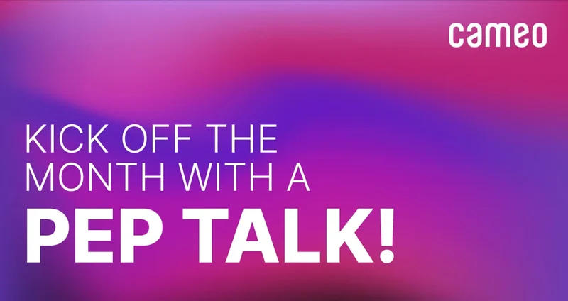 Book A Pep Talk
