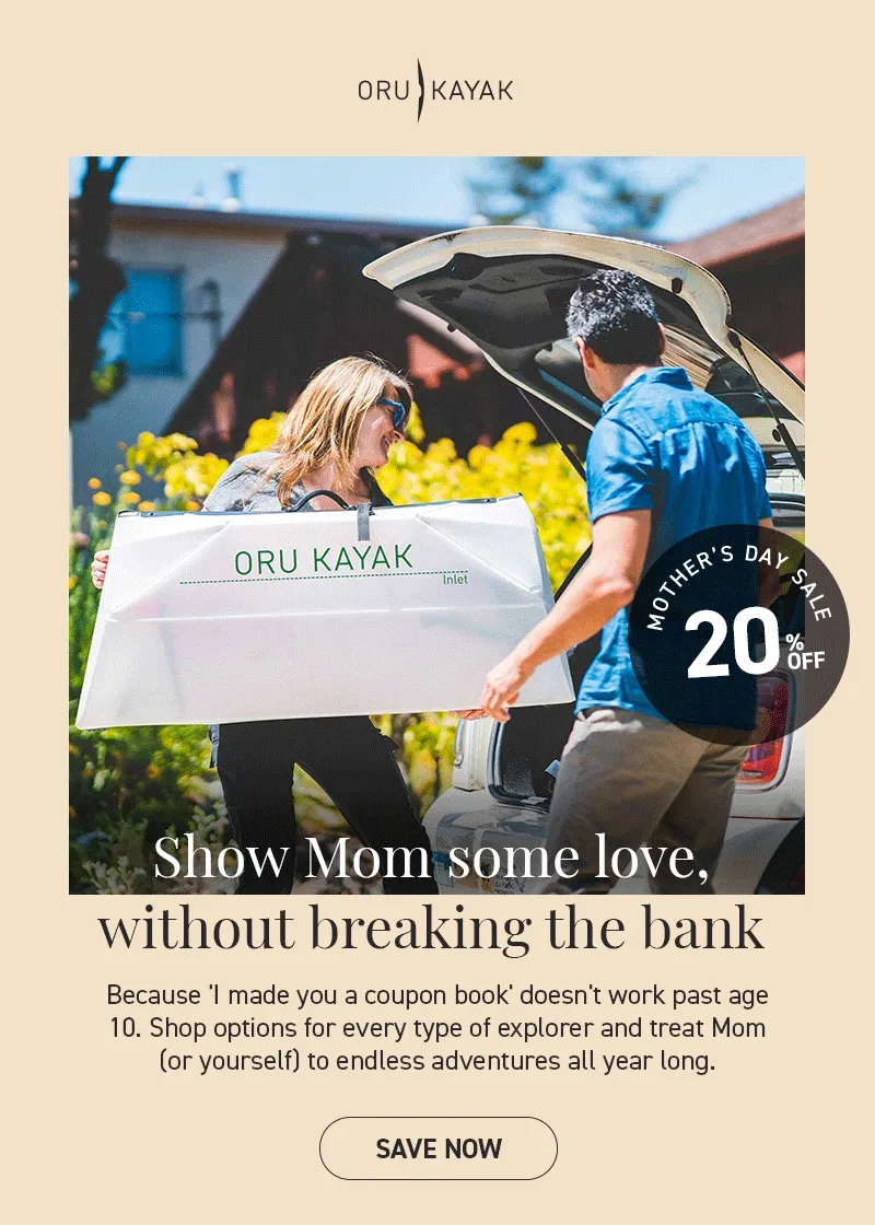 Mother's Day Sale: Shop 20% off Sitewide