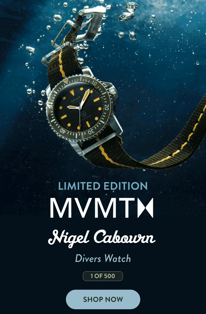 Shop Limited Edition MVMT X Nigel Cabourn