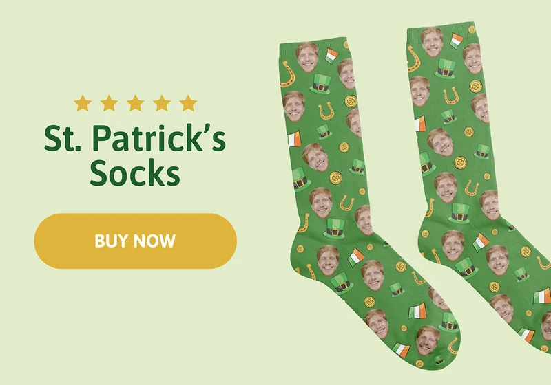 St. Patrick's Day Socks