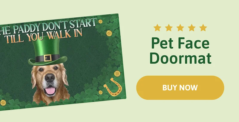 St. Patrick's Day Doormat