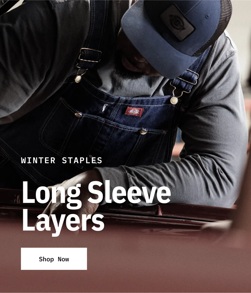 Winter Staples. Long Sleeve Layers. Shop Now.