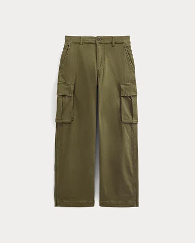 Image | '90s Baggy Cargo Pant | Olive