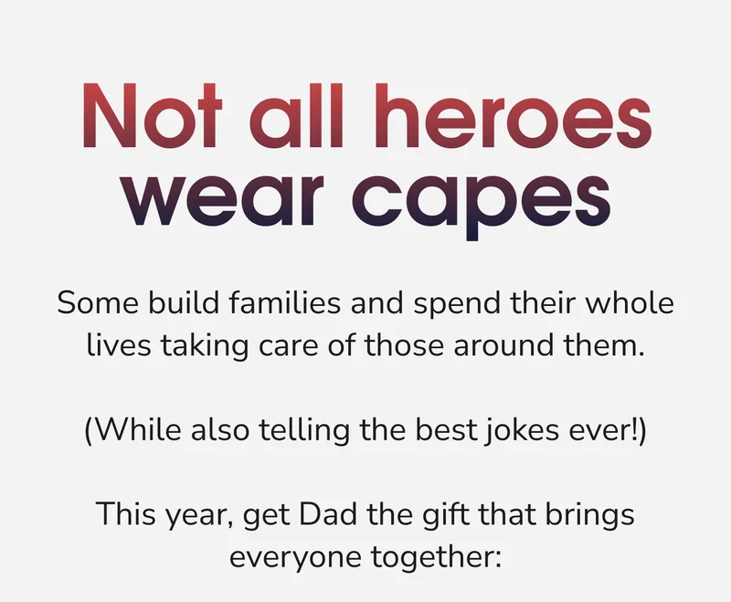 Not All Heroes Wear Capes