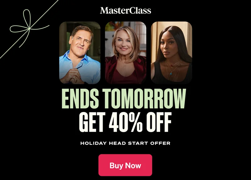 Ends Tomorrow. GET 40% OFF. Holiday Head Start Offer. Buy Now.