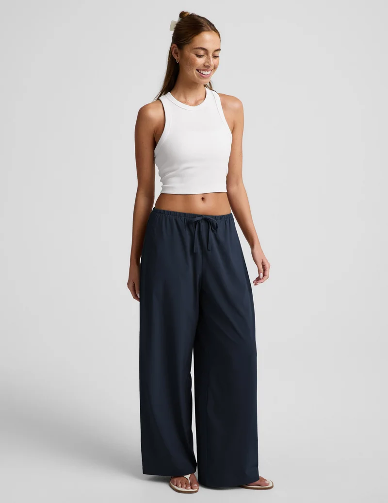 Image of Solstice Drawstring Wide Leg Pant 29