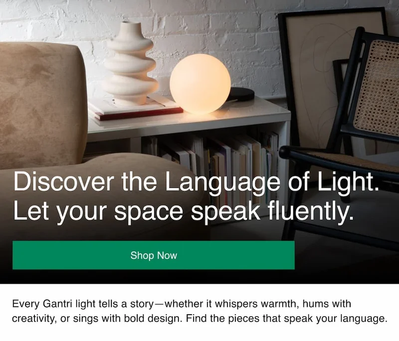 Discover the Language of Light. Let your space speak fluently.