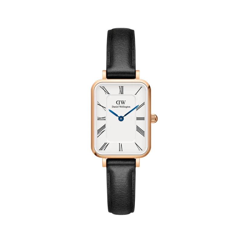 Image of Quadro Roman Numerals Sheffield Rose Gold