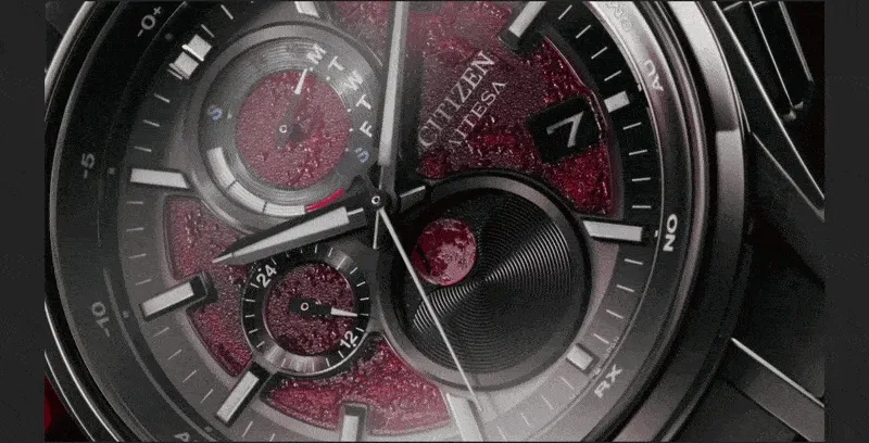 Dial details animation