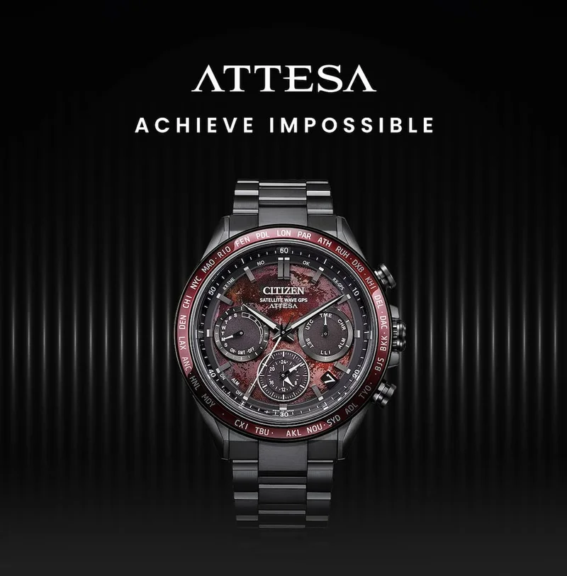 [ATTESA Achieve Impossible logo]