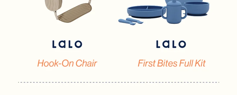 Lalo Hook-On Chair and First Bites Full Kit