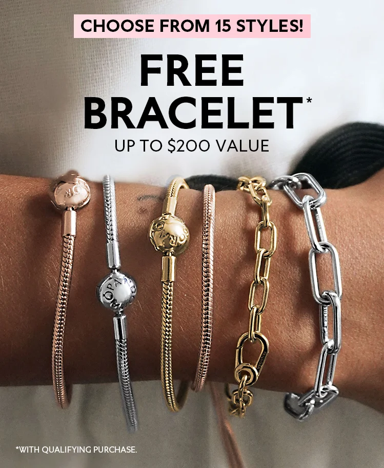 Receive a free bracelet