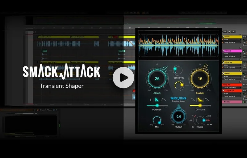 Get Punchier Drums & Percussive Sounds: Smack Attack Transient Shaper