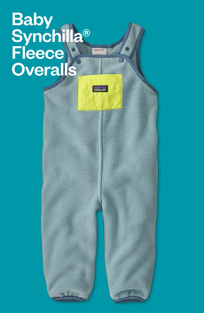 Baby Synchilla Fleece Overalls