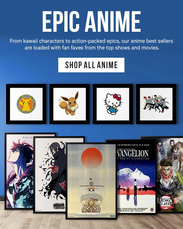 Epic Anime: From kawaii characters to action-packed epics, our anime best sellers are loaded with fan faves from the top shows and movies