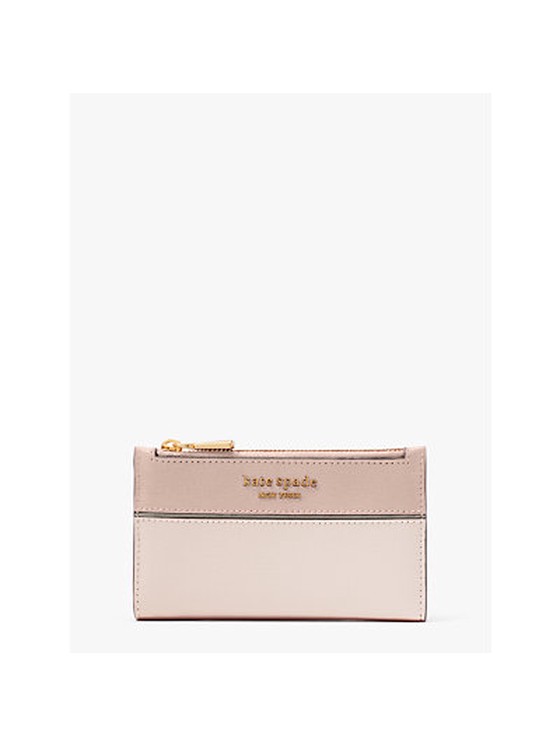 Morgan Colorblocked Small Slim Bifold Wallet