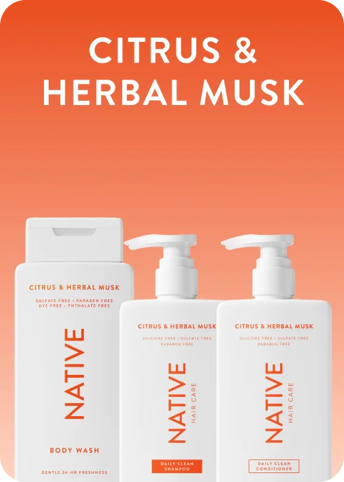 citrus and herbal musk