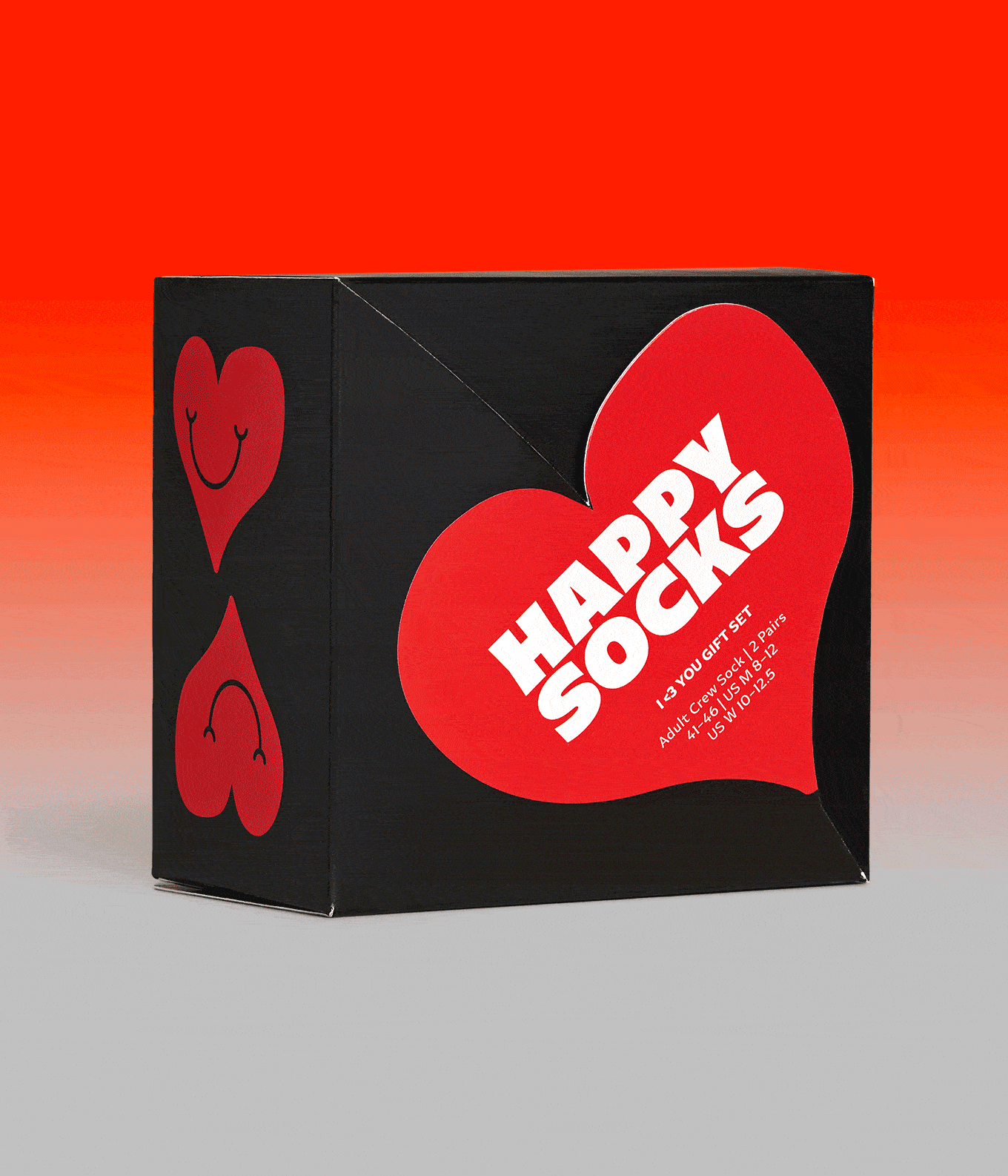 2-Pack I Heart You Socks Gift Set