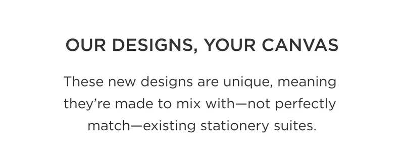 Our Designs, Your Canvas