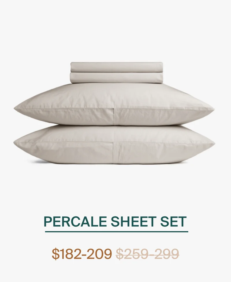 percale sheet set