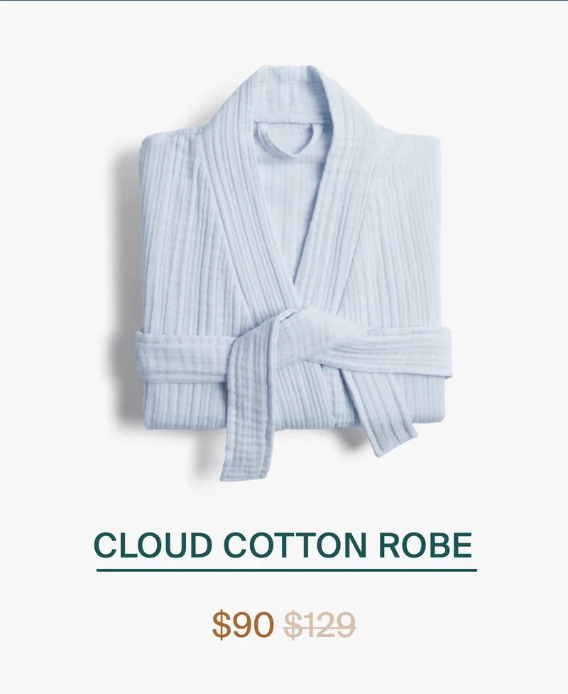 cloud cotton robe