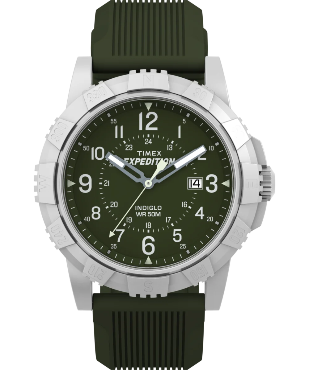 Image of Expedition Ridge 43mm Silicone Strap Watch