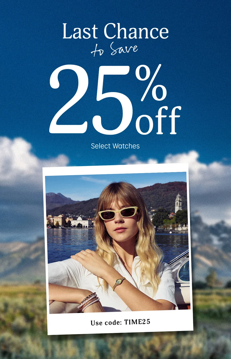 Last Chance to Save 25% Off - Timex
