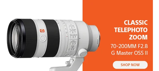 Classic telephoto zoom | 70-200mm f2.8 G Master OSS II | Shop now
