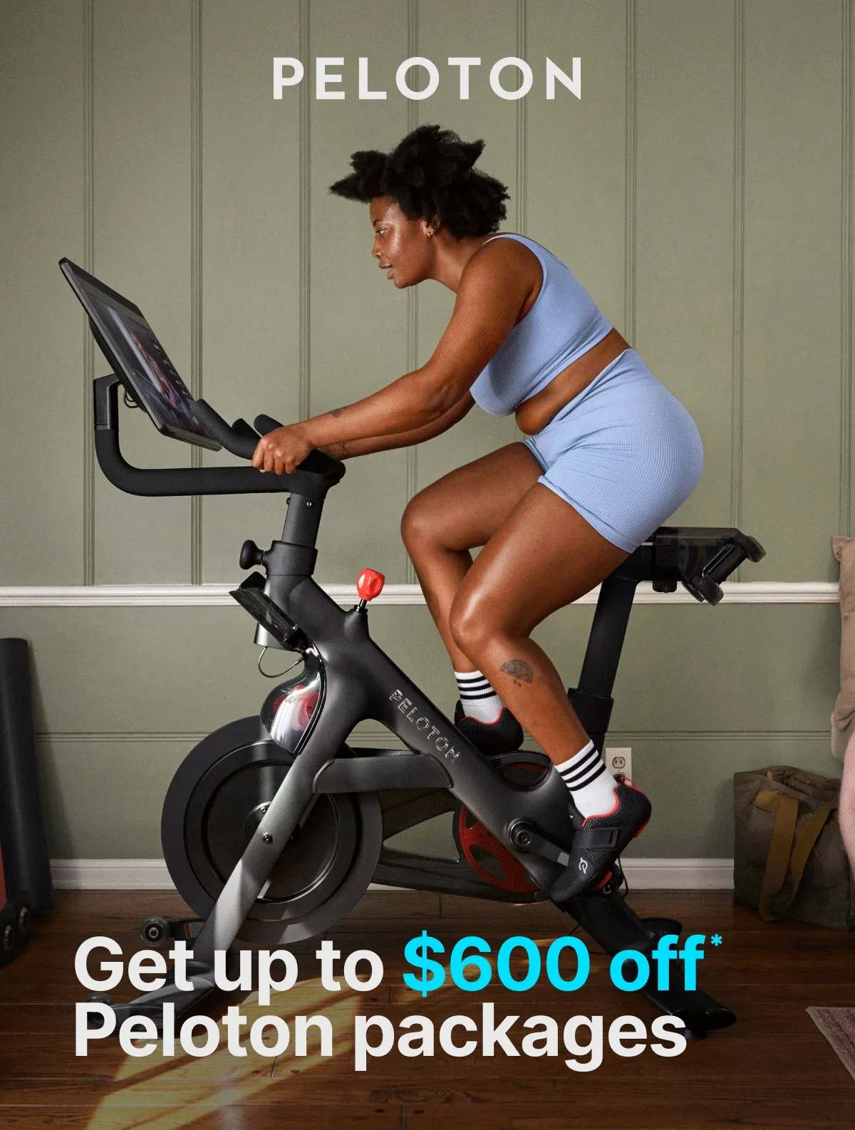 Get up to $600 off Peloton packages