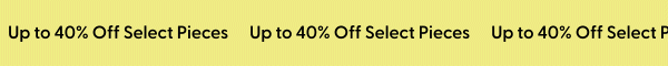 save up to 40% off