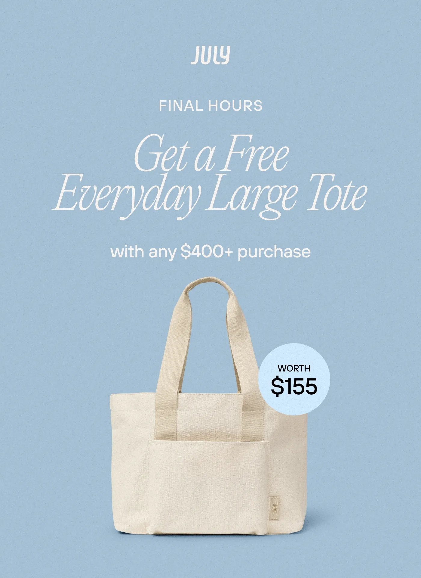 Get our best-selling Everyday Large Tote free