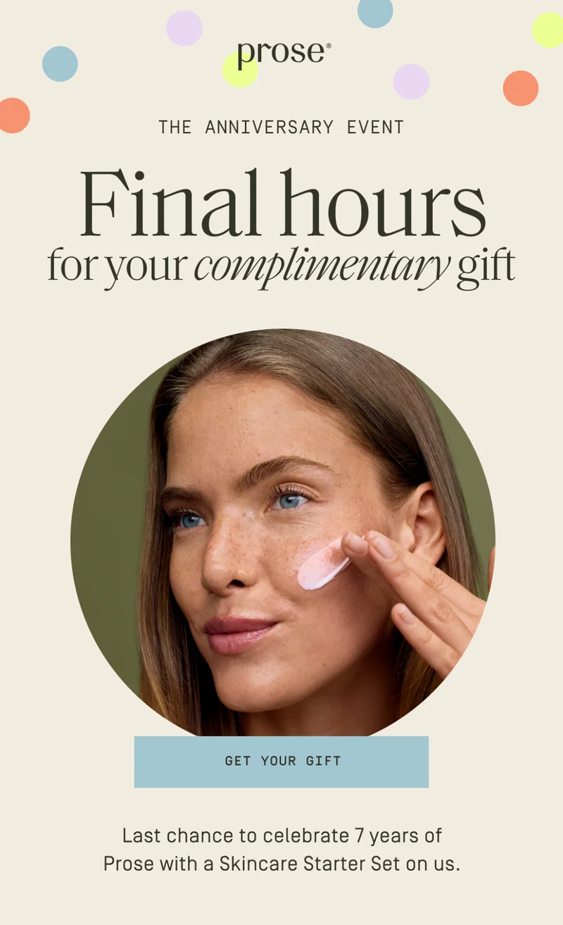 Final Hours for your complimentary gift