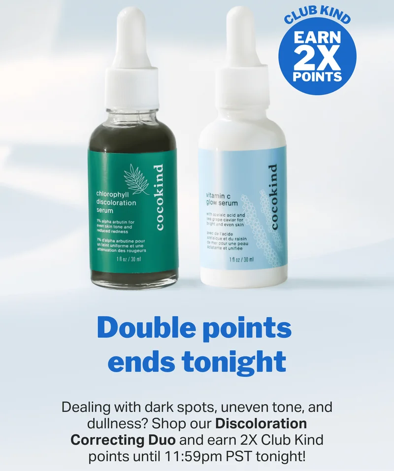 Double points ends tonight