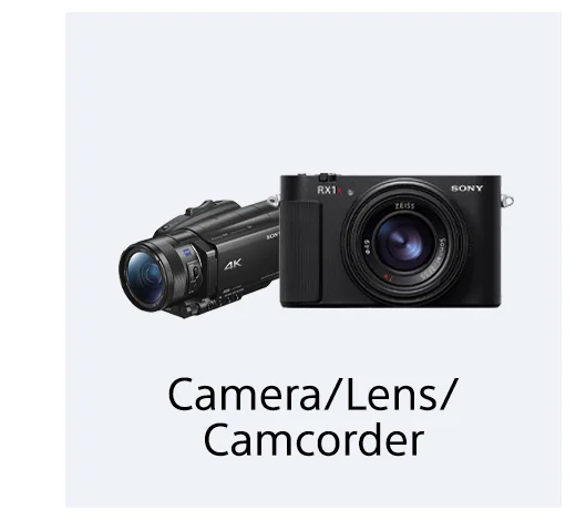 Camera/lens/camcorder