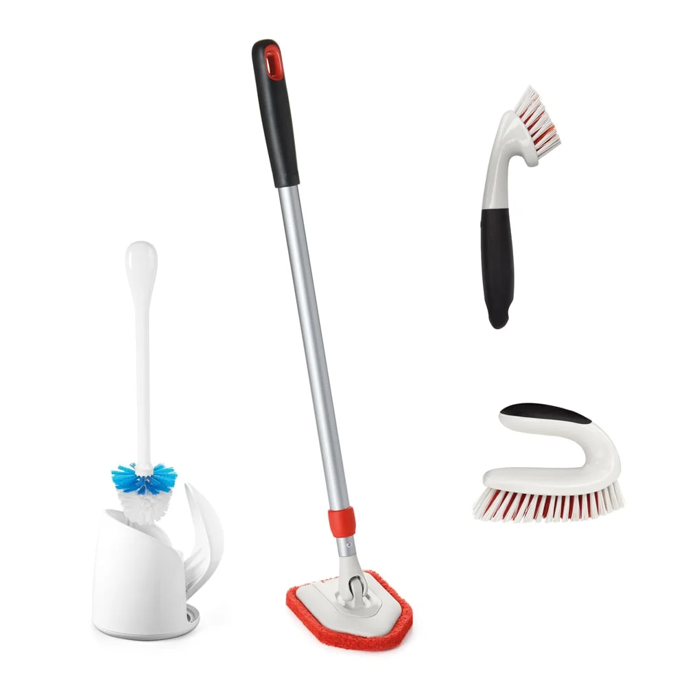 Image of 4-Piece Bathroom Cleaning Basics Bundle