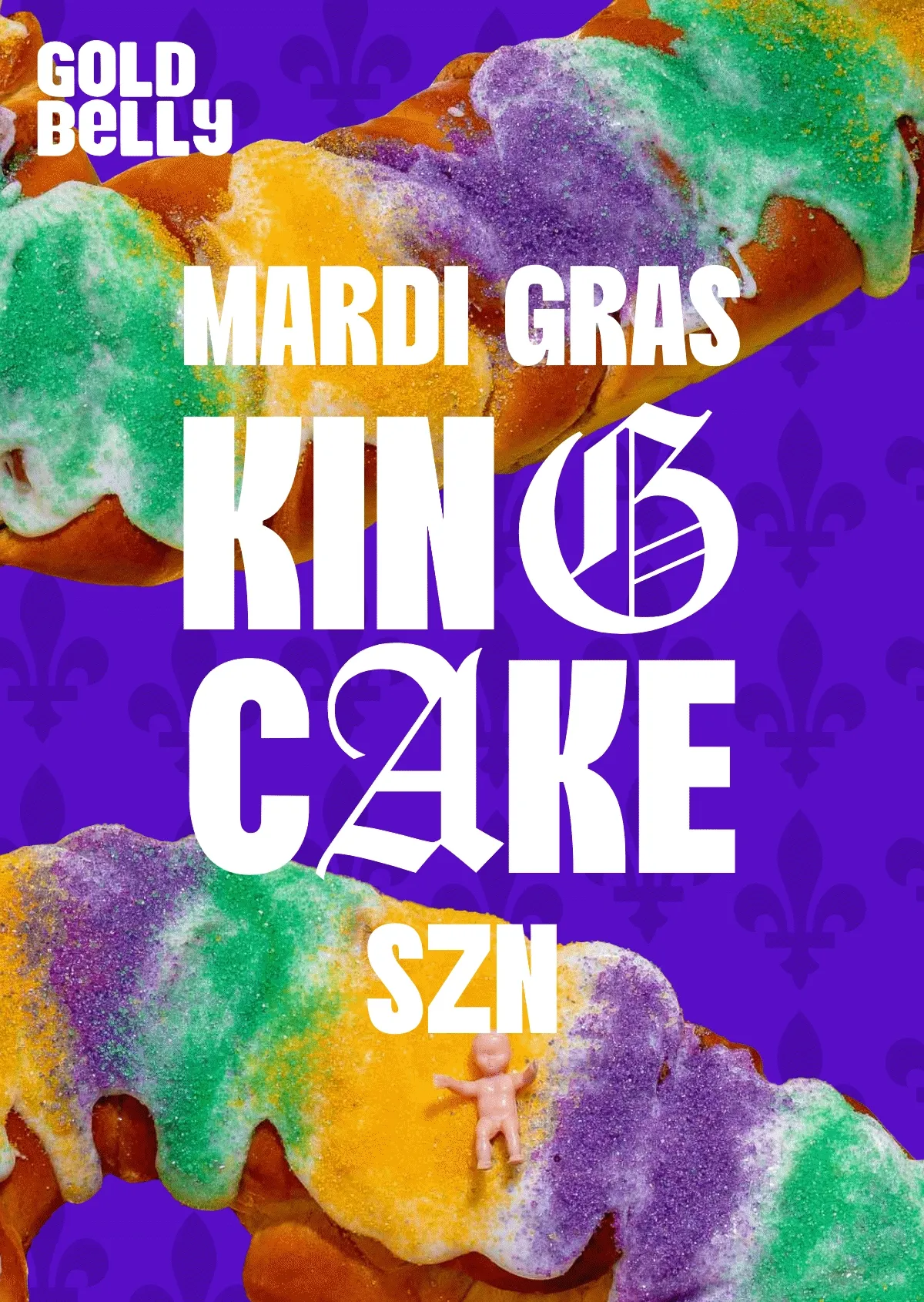 Mardi Gras King Cakes