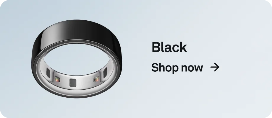 Oura Ring 4 Titanium Black