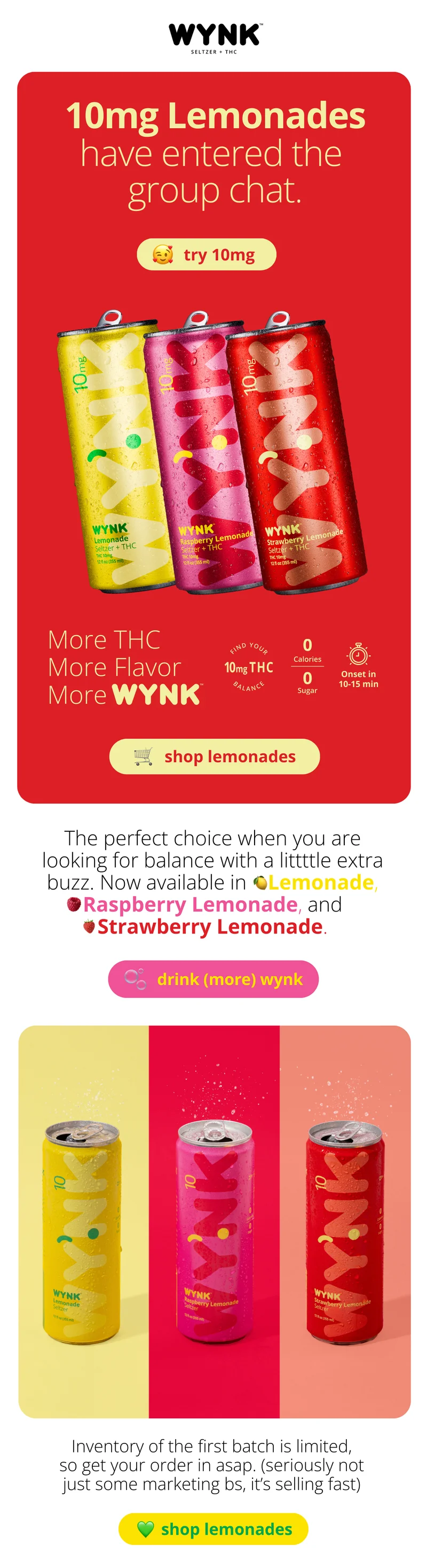 Get 10mg Lemonades