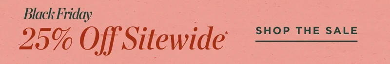 25% Off Sitewide